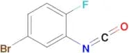 4-BROMO-1-FLUORO-2-ISOCYANATOBENZENE