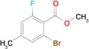 METHYL 2-BROMO-6-FLUORO-4-METHYLBENZOTE