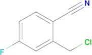 2-CYANO-5-FLUOROBENZYL CHLORIDE