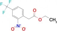 ETHYL 2-NITRO-4-(TRIFLUOROMETHYL)PHENYLACETATE