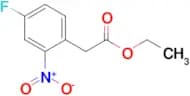 ETHYL 4-FLUORO-2-NITROPHENYLACETATE