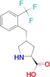 (2S,4R)-4-(2-(TRIFLUOROMETHYL)BENZYL)PYRROLIDINE-2-CARBOXYLIC ACID