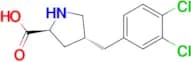 (2S,4R)-4-(3,4-DICHLOROBENZYL)PYRROLIDINE-2-CARBOXYLIC ACID