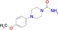 4-(4-METHOXYPHENYL)PIPERAZINE-1-CARBOXAMIDE