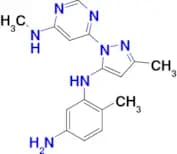 6-METHYL-N1-(3-METHYL-1-(6-(METHYLAMINO)PYRIMIDIN-4-YL)-1H-PYRAZOL-5-YL)BENZENE-1,3-DIAMINE