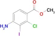 METHYL 4-AMINO-2-CHLORO-3-IODOBENZOATE