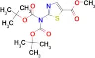methyl 2-[bis(tertbutoxycarbonyl)amino]thiazole-5-carboxylate