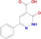 3-Hydroxy-6-phenyl-pyridazine-4-carboxylic acid