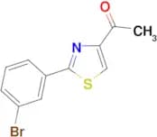 1-[2-(3-Bromo-phenyl)-thiazol-4-yl]-ethanone