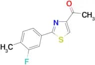 1-[2-(3-Fluoro-4-methyl-phenyl)-thiazol-4-yl]-ethanone