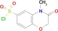 4-Methyl-3-oxo-3,4-dihydro-2H-benzo[1,4]oxazine-6-sulfonyl chloride