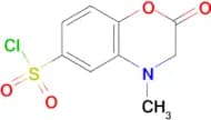 4-Methyl-2-oxo-3,4-dihydro-2H-benzo[1,4]oxazine-6-sulfonyl chloride