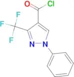 1-Phenyl-3-trifluoromethyl-1H-pyrazole-4-carbonyl chloride