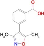 3-(3,5-Dimethyl-isoxazol-4-yl)-benzoic acid