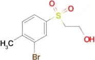 2-(3-Bromo-4-methyl-benzenesulfonyl)-ethanol