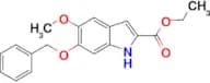 6-Benzyloxy-5-methoxy-1H-indole-2-carboxylic acid ethyl ester