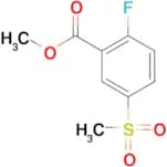 2-Fluoro-5-methanesulfonyl-benzoic acid methyl ester