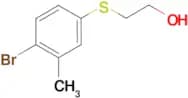 2-(4-Bromo-3-methyl-phenylsulfanyl)-ethanol