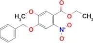 4-Benzyloxy-5-methoxy-2-nitro-benzoic acid ethyl ester