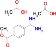 4-Methoxycarbonylbenzamidine diacetic acid salt