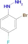 (2-Bromo-4-fluorophenyl)hydrazine
