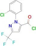 1-(2-Chloro-phenyl)-3-trifluoromethyl-1H-pyrazole-5-carbonyl chloride