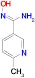 N-Hydroxy-6-methyl-nicotinamidine
