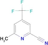 6-Methyl-4-trifluoromethyl-pyridine-2-carbonitrile