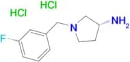 (R)-1-(3-Fluorobenzyl)pyrrolidin-3-amine dihydrochloride