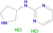 N-[(3S)-Pyrrolidin-3-yl]pyrimidin-2-amine dihydrochloride