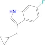 3-(Cyclopropylmethyl)-6-fluoro-1H-indole