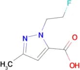 1-(2-Fluoroethyl)-3-methyl-1H-pyrazole-5-carboxylic acid