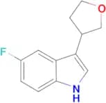 5-Fluoro-3-(tetrahydrofuran-3-yl)-1H-indole