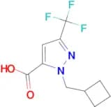 1-(Cyclobutylmethyl)-3-(trifluoromethyl)-1H-pyrazole-5-carboxylic acid