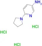 6-(Pyrrolidin-1-yl)pyridin-3-amine trihydrochloride