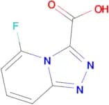 5-Fluoro-[1,2,4]triazolo[4,3-a]pyridine-3-carboxylic acid