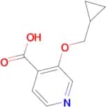3-(Cyclopropylmethoxy)isonicotinic acid