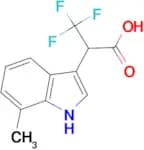 3,3,3-Trifluoro-2-(7-methyl-1H-indol-3-yl)propanoic acid