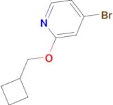 4-Bromo-2-(cyclobutylmethoxy)pyridine
