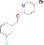 5-Bromo-2-(3-fluorobenzyloxy)pyridine