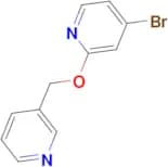 4-Bromo-2-(pyridin-3-ylmethoxy)pyridine
