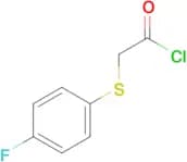 [(4-fluorophenyl)sulfanyl]acetyl chloride