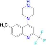 6-Methyl-4-piperazin-1-yl-2-trifluoromethyl-quinoline