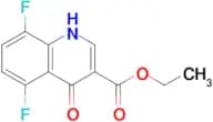 5,8-Difluoro-4-oxo-1,4-dihydro-quinoline-3-carboxylic acidethylester