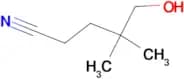 5-HYDROXY-4,4-DIMETHYL-PENTANENITRILE