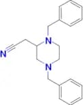 (1,4-Dibenzyl-piperazin-2-yl)-acetonitrile