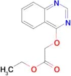 (Quinazolin-4-yloxy)-acetic acid ethyl ester