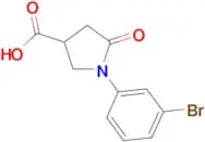 1-(3-BROMOPHENYL)-5-OXOPYRROLIDINE-3-CARBOXYLIC ACID