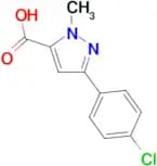 3-(4-Chlorophenyl)-1-methyl-1H-pyrazole-5-carboxylic acid
