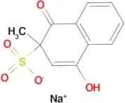 Menadione sodium bisulfite